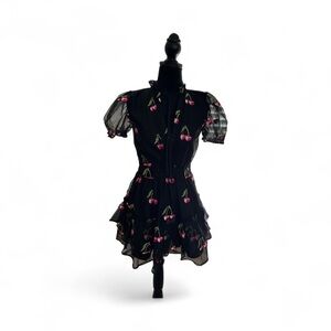 Buddy Love Black Cherry Mini Dress